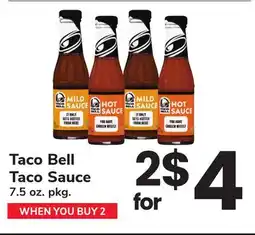 ACME Taco Bell Taco Sauce offer