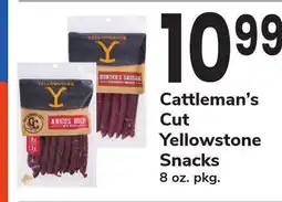 ACME Cattleman's Cut Yellowstone Snacks offer