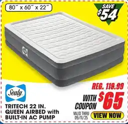 Big 5 Sealy 22 Tritech Airbed Queen with Built-in AC Pump offer