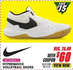 Big 5 Nike Hyperquick Women's Volleyball Shoes offer