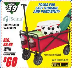 Big 5 Seina Collapsible Utility Wagon offer