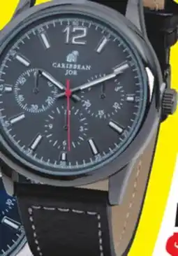 Big 5 Caribbean Joe Men's Smooth Strap Watch offer