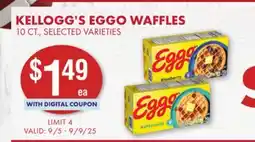 Smart & Final KELLOGG'S EGGO WAFFLES offer