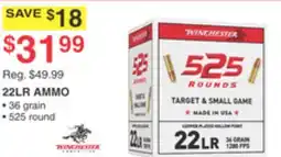 Dunham's Sports WINCHESTER 22LR AMMO offer
