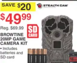 Dunham's Sports BROWTINE 20MP GAME CAMERA KIT offer