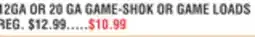 Dunham's Sports 12GA OR 20 GA GAME-SHOK OR GAME LOADS offer
