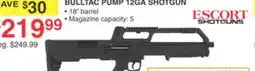 Dunham's Sports ESCORT SHOTGUNS BULLTAC PUMP 12GA SHOTGUN offer