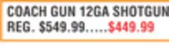 Dunham's Sports COACH GUN 12GA SHOTGUN offer