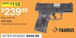 Dunham's Sports TAURUS G3C 9MM offer