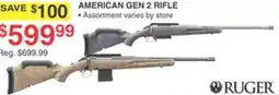 Dunham's Sports RUGER AMERICAN GEN 2 RIFLE offer