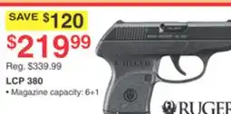 Dunham's Sports RUGER LCP 380 offer