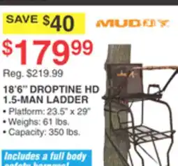 Dunham's Sports 18'6 DROPTINE HD 1.5-MAN LADDER offer