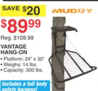 Dunham's Sports MUDDY VANTAGE HANG-ON offer