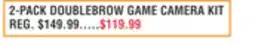 Dunham's Sports 2-PACK DOUBLEBROW GAME CAMERA KIT offer