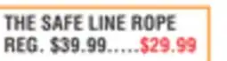 Dunham's Sports THE SAFE LINE ROPE offer