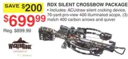 Dunham's Sports RDX SILENT CROSSBOW PACKAGE offer