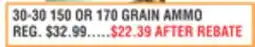 Dunham's Sports 30-30 150 OR 170 GRAIN AMMO offer