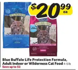 Winn Dixie Blue Buffalo Life Protection Formula, Adult Indoor or Wilderness Cat Food offer
