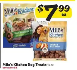 Winn Dixie Milo's Kitchen Dog Treats offer