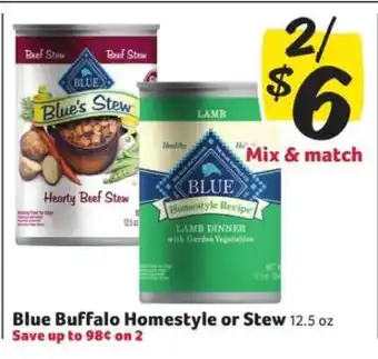 Winn Dixie Blue Buffalo Homestyle or Stew offer