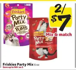 Winn Dixie Friskies Party Mix offer