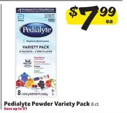 Winn Dixie Pedialyte Powder Variety Pack offer
