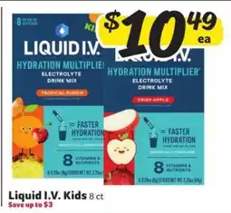 Winn Dixie Liquid I.V. Kids offer