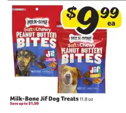 Winn Dixie Milk-Bone Jif Dog Treats offer