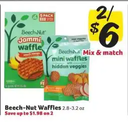 Winn Dixie Beech-Nut Waffles offer