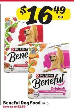 Winn Dixie Beneful Dog Food offer