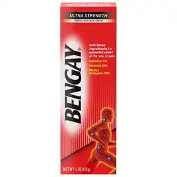 Walgreens Ultra Strength Non-Greasy Topical Pain Relief Cream offer