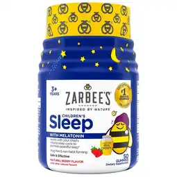Walgreens Children's Sleep Gummies With Melatonin Natural Berry, Fragrance-Free offer