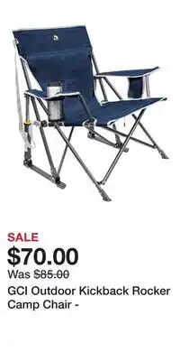 Cabela's GCI Outdoor Kickback Rocker Camp Chair offer