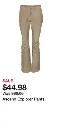 Cabela's Ascend Explorer Pants offer