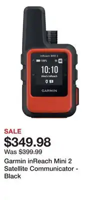 Cabela's Garmin inReach Mini 2 Satellite Communicator - Black offer