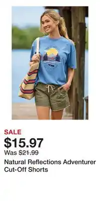 Cabela's Natural Reflections Adventurer Cut-Off Shorts offer