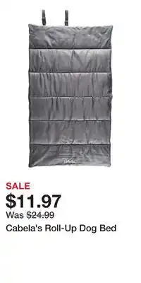 Cabela's Cabela's Roll-Up Dog Bed offer