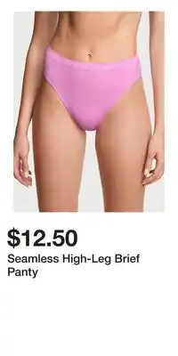 Victoria's Secret Seamless High-Leg Brief Panty offer