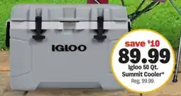Meijer Igloo 50 Qt. Summit Cooler offer