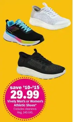 Meijer Vively Men's or Women's Athletic Shoes offer