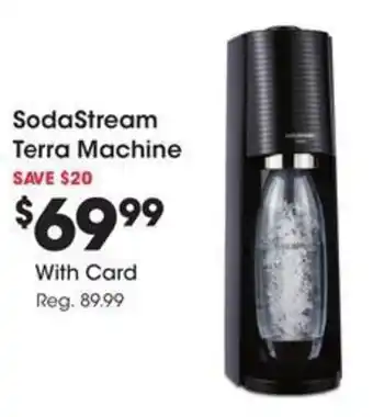 Kroger SodaStream Terra Machine offer