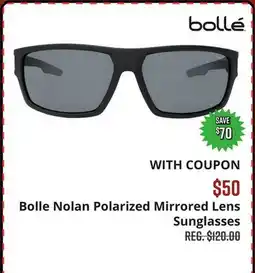 Big 5 Bolle Nolan Polarized Mirrored Lens Sunglasses offer