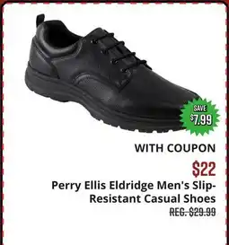 Big 5 Perry Ellis Eldridge Men's Slip-Resistant Casual Shoes offer