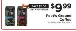 ShopRite Peet’s Ground Coffee offer
