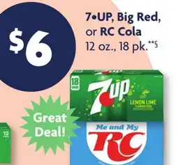 Family Dollar 7•UP, Big Red, or RC Cola offer