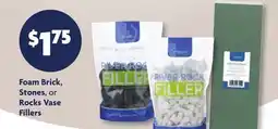 Family Dollar Foam Brick, Stones, or Rocks Vase Fillers offer