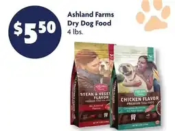 Family Dollar Ashland Farms Dry Dog Food offer
