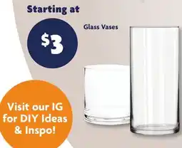 Family Dollar Glass Vases offer