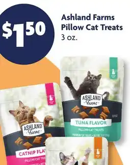 Family Dollar Ashland Farms Pillow Cat Treats offer