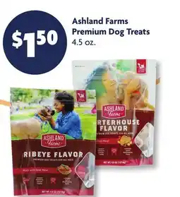 Family Dollar Ashland Farms Premium Dog Treats offer